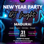 New Year Party (DJ Night) "Madurai"